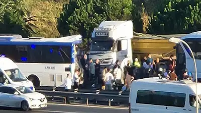 TEM'de Can Pazarı 1 Ölü 9 Yaralı