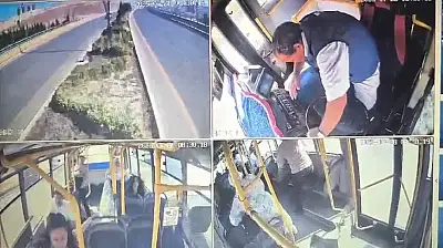 Yolcu Müdahalesi Facianın Önüne Geçti Şoför Hayatını Kaybetti