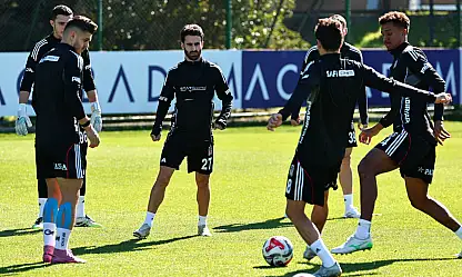 Beşiktaş'ta Konyaspor maçının hazırlıkları tamamlandı