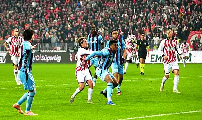 Trabzonspor'dan Samsunspor'a 3 Gollü Darbe