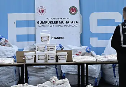 Bir ton 65 kilo uyuşturucu ele geçirildi