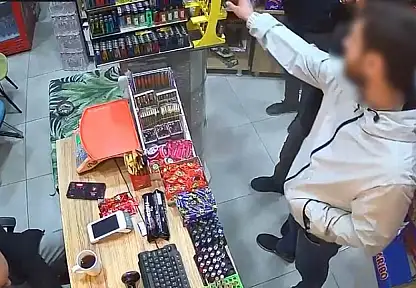 Çakmak hırsızı kameraya yakalandı