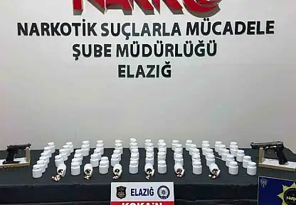 Elazığ'da 802 gram kokain ele geçirildi: 1 şahıs tutuklandı