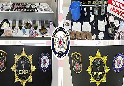 Elazığ'da uyuşturucu operasyonu: 20 şüpheli tutuklandı