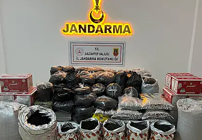 Gaziantep'te gümrük kaçağı çaya el konuldu