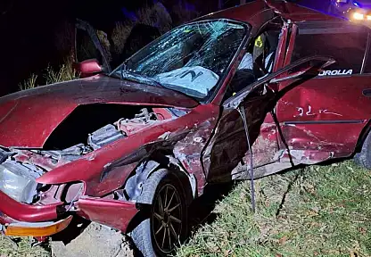 İki otomobil çarpıştı: 1 ölü, 2 yaralı