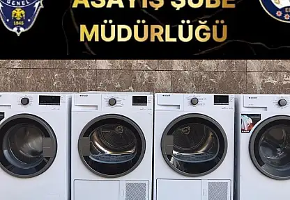 Konteyner kentteki çamaşır makinalarını çalan hırsızlar yakalandı
