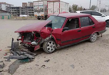 Malatya'da iki araç çarpıştı: 2 yaralı