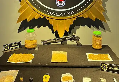Malatya'da uyuşturucu operasyonu: 5 gözaltı