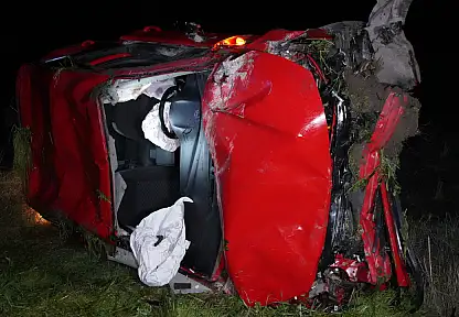 Otomobil Takla Attı: 1'i Ağır 2 Yaralı