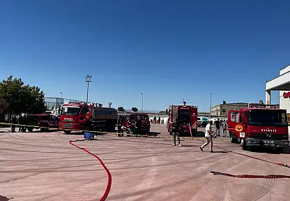 Sanayi Bölgesinde Korkutan Patlama! Yaralılar Hastaneye Kaldırıldı