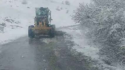 Battalgazi Belediyesi'nden kar yağışına karşı hızlı müdahale