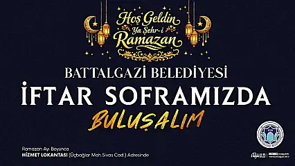 Battalgazi Belediyesi'nden Ramazan'da iftar hizmeti