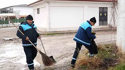 Battalgazi'de Kanalboyu ve Orduzu'da temizlik çalışması