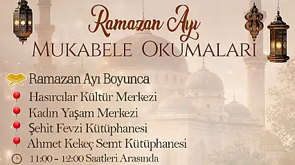 Battalgazi'de Ramazan ayı mukabele okumaları başlıyor
