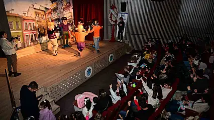 Battalgazili çocuklar Rafadan Tayfa ekibiyle unutulmaz anlar yaşadı