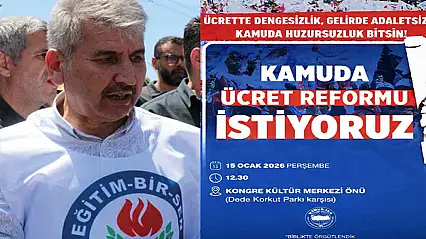 Kamu Çalışanları Maaş Adaletsizliğine Karşı Sahaya İniyor