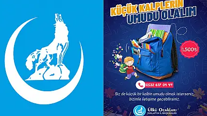 Malatya'da Minik Hayallere Büyük Destek Ülkü Ocakları Kampanya Başlattı!