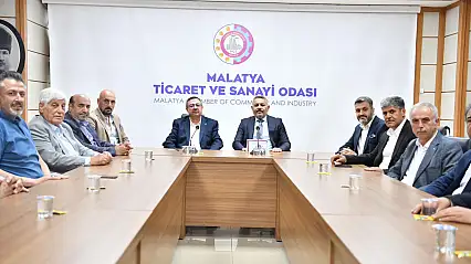 Malatya'da Siyaset ile Ticaret Buluştu Yol Haritası Belirlendi