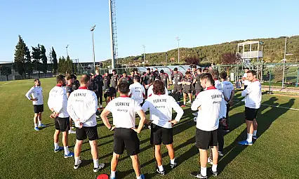 A Millî Takımımız, Gürcistan ve İspanya Maçlarının Hazırlıklarına Başladı