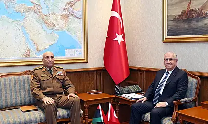 Bakan Güler, Libya Genelkurmay Başkanı Al-Haddad'ı kabul etti