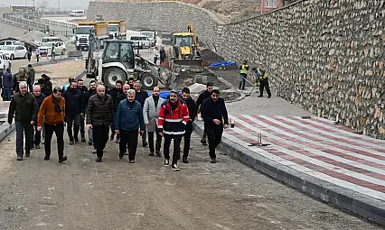 Başkan Sami Er Güney Kuşak Yolu Kısa Sürede Hizmete Girecek