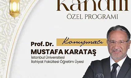 Battalgazi'de Miraç Kandili özel programı