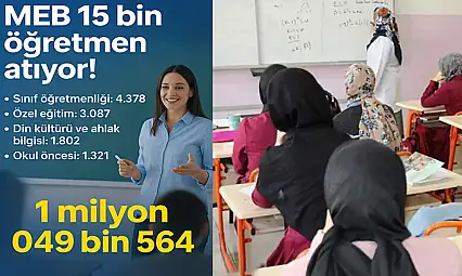 Bugün 15 Bin Öğretmen Daha Göreve Başlıyor!