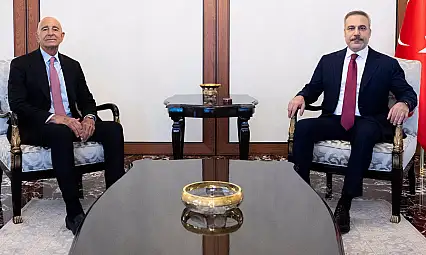 Dışişleri Bakanı Fidan, ABD'nin Ankara Büyükelçisi Barrack'ı kabul etti