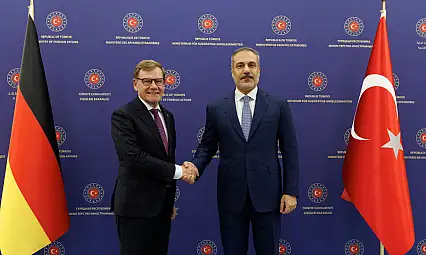 Dışişleri Bakanı Fidan Alman mevkidaşı Wadephul ile görüştü