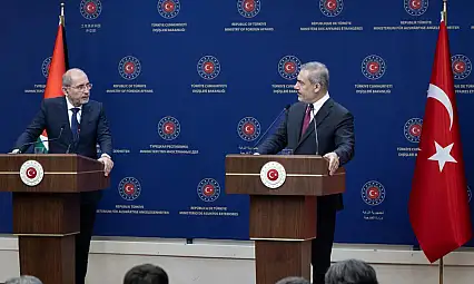 Dışişleri Bakanı Hakan Fidan, Ürdünlü mevkidaşı ile görüştü