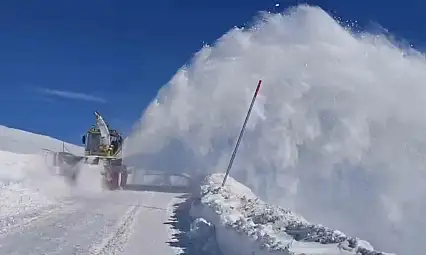 Malatya Büyükşehir Belediyesi'nden karla mücadele seferberliği