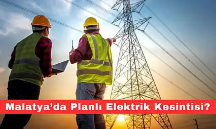 Malatya'da Elektrik Kesintisi