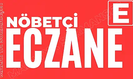 Malatya'da Nöbetci Eczane