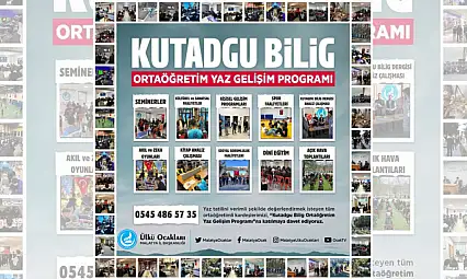 Malatya Ülkü Ocakları, Gençliği Kutadgu Bilig ile Buluşturuyor