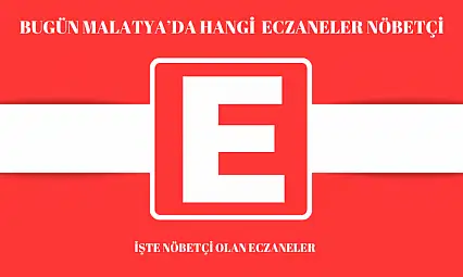 Nöbetci Eczane Listesi