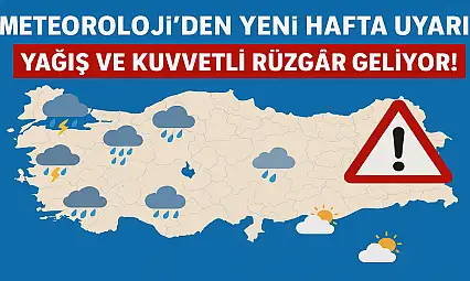 Yağış ve Kuvvetli Rüzgâr Geliyor!