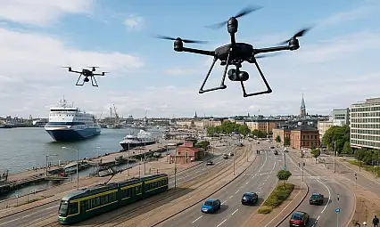 Yapay Zekâ Trafiği Tahmin Ediyor Dronelar Veriyi Topluyor