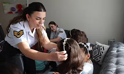 Yozgat İl Jandarma Komutanlığı kız çocuklarını unutmadı