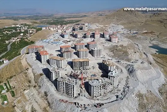 Battalgazi'de deprem konutları yükseliyor