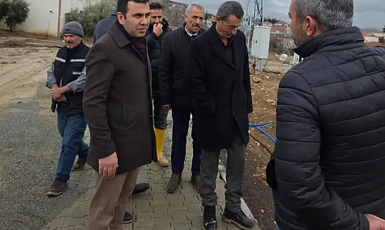 Kaymakam Algın, köylerde incelemelerde bulundu