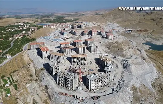 Battalgazi'de deprem konutları yükseliyor