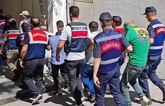 10 İlde Dev Operasyon Organize Suç Örgütlerine Ağır Darbe!