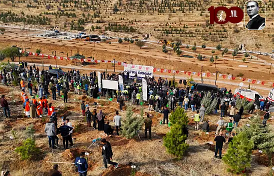 1246 Deprem Şehidinin İsmini Hatıra Ormanında Yaşatacak