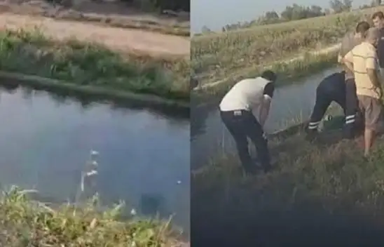 Aile boyu ölüm Kamyonet kanala uçtu üç can birden gitti