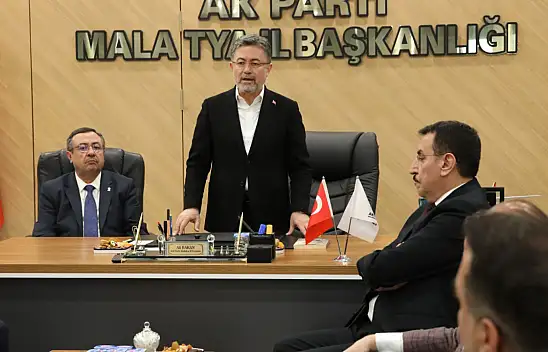 Bakan İbrahim Yumaklı İl Başkanı Ali Bakan'ı Ziyaret Etti