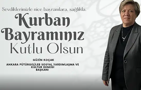 Başkan Güzin Koçak'tan Kurban Bayramı Mesajı