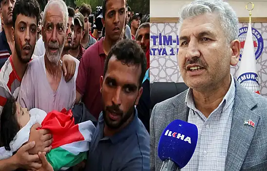 Başkan Söylemez Gazzeli Çocukların Karnesi Kanlı Elbiseleri Oldu!