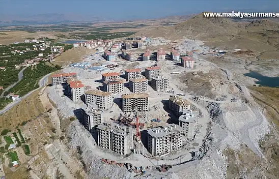 Battalgazi'de deprem konutları yükseliyor