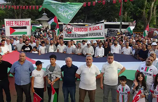 Binlerce Kişi Malatya'da Gazze İçin Ses Ver Yürüyüşünde Buluştu